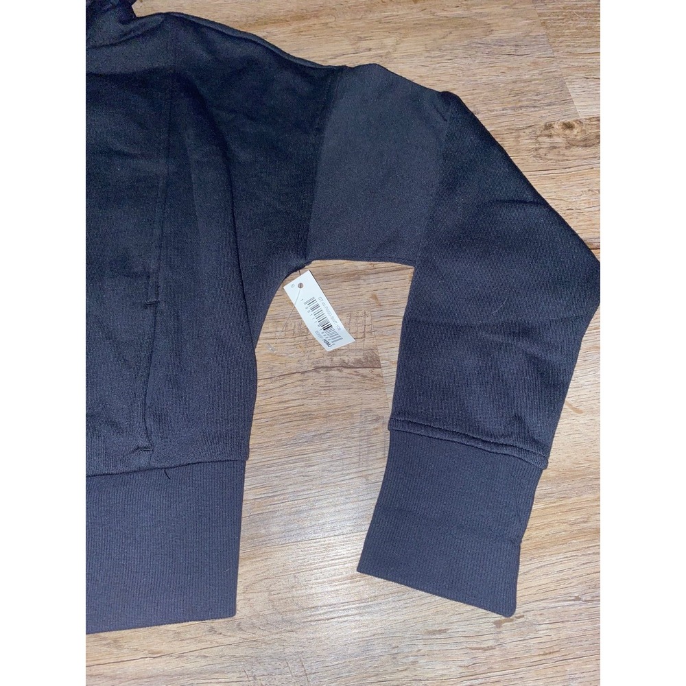 Core 10 Women's Super Soft Fleece Cropped Length Zip-Up Hoodie Sweatshirt, Sz Sm - Picture 5 of 9